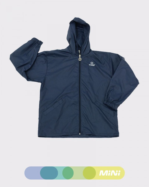 Campera de niño rompeviento azul marino