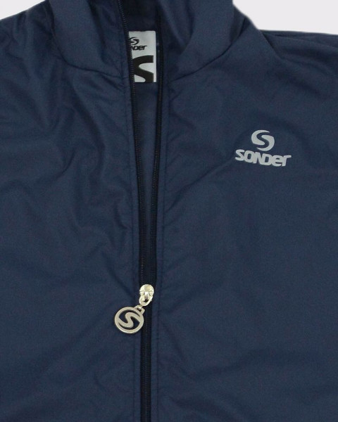 Campera de niño rompeviento azul marino