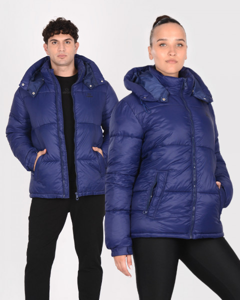 Campera unisex de abrigo azul