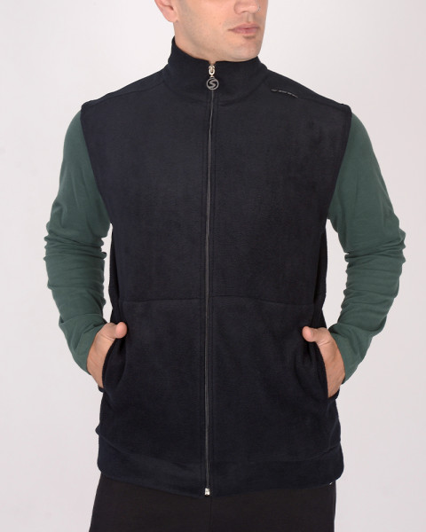 Chaleco de micropolar negro