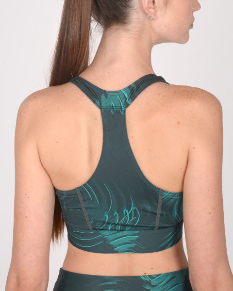 Top de LYCRA estampada Cauce Paraiso