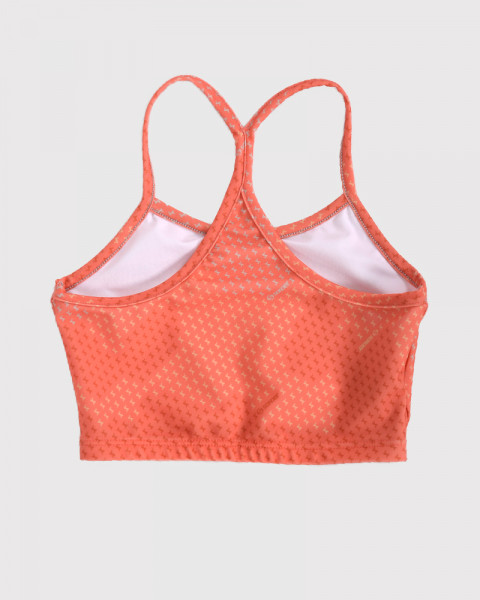 Top de niña de LYCRA estampada Ritmo Coral