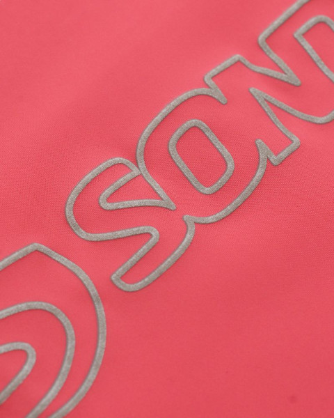 Remera de LYCRA con protección UV coral flúo