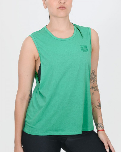 Sudadera de jersey verde esmeralda