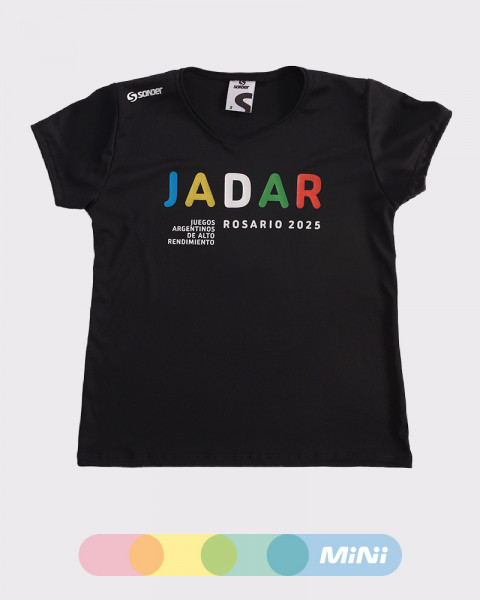 Remera de niño JADAR 2025 negra