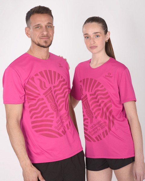 Remera Suramericanos Fucsia