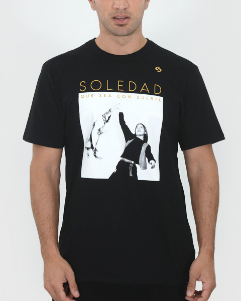 Remera unisex Que sea con suerte