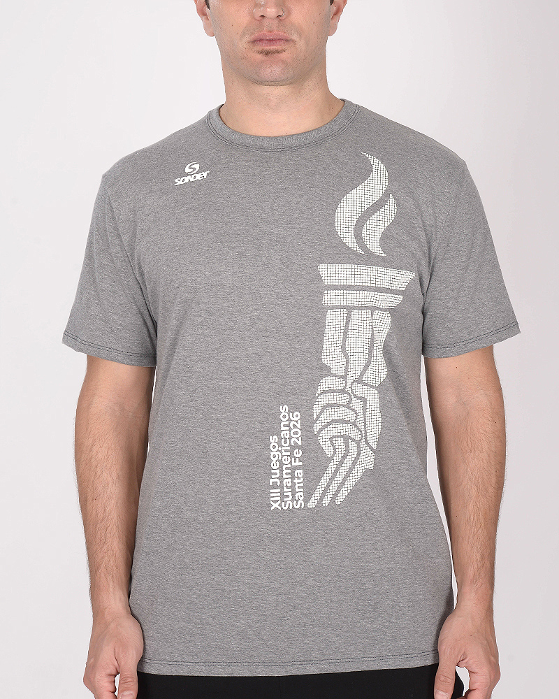 Remera de jersey Suramericanos con estampa