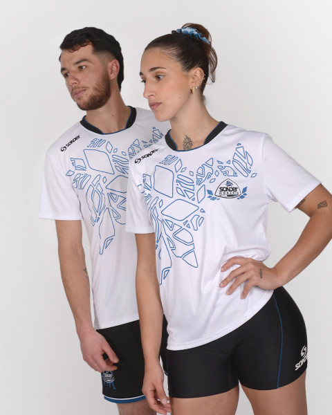 Remera Club Sonder blanca