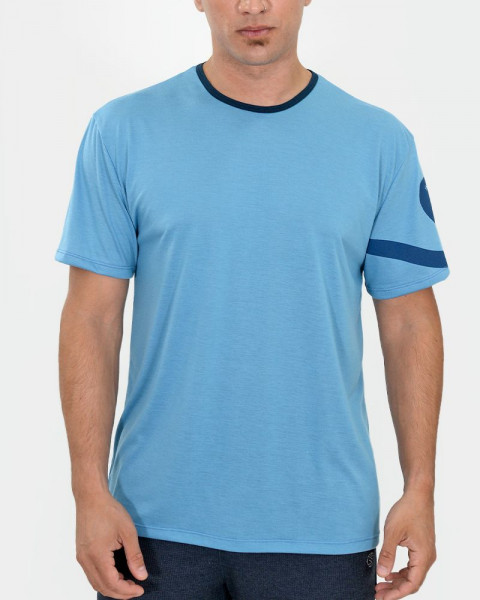 Remera de jersey viscosa poliéster aero