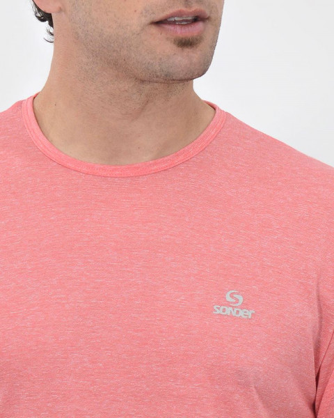 Remera de jersey fantasía coral