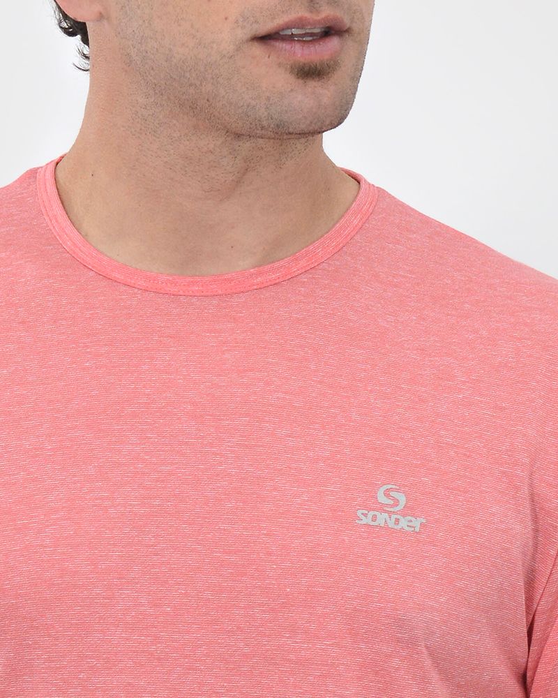 Remera de jersey fantasía coral
