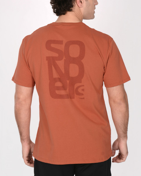Remera clásica de jersey caramelo