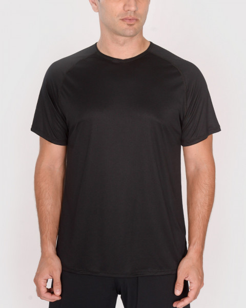 Remera de micropoliéster NEODRY negro