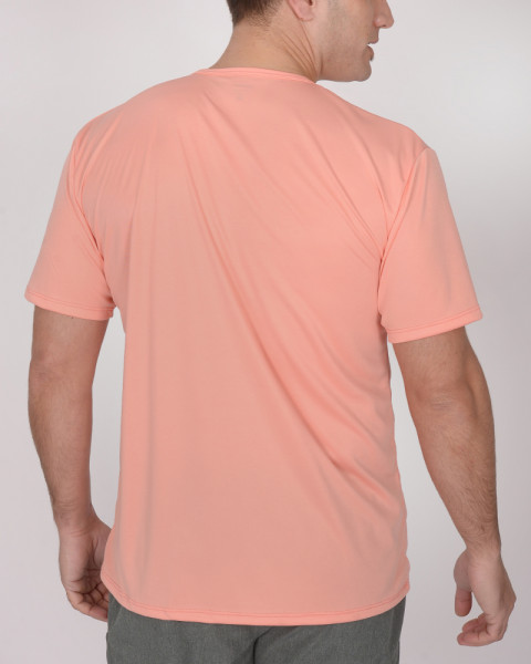 Remera de poliéster NEODRY Salmón