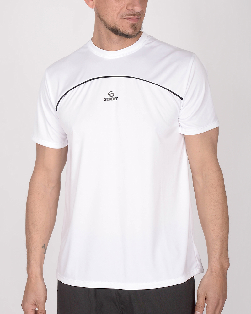 Remera de poliéster Reciclado Neodry blanco
