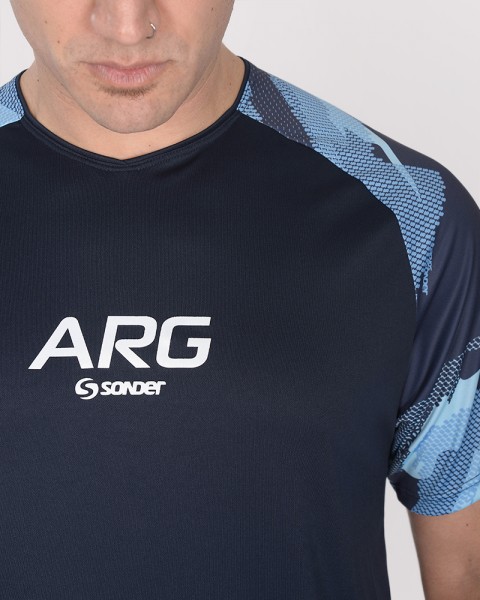 Remera clásica de poliéster Neodry Argentina
