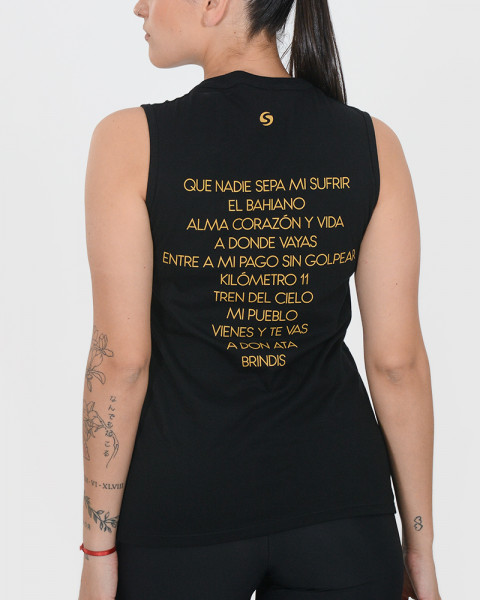 Musculosa dama Que sea con suerte