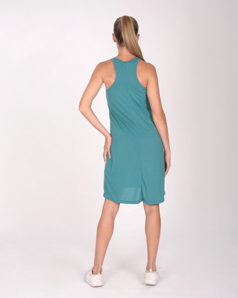 Vestido musculosa cerrado de jersey liviano lyon