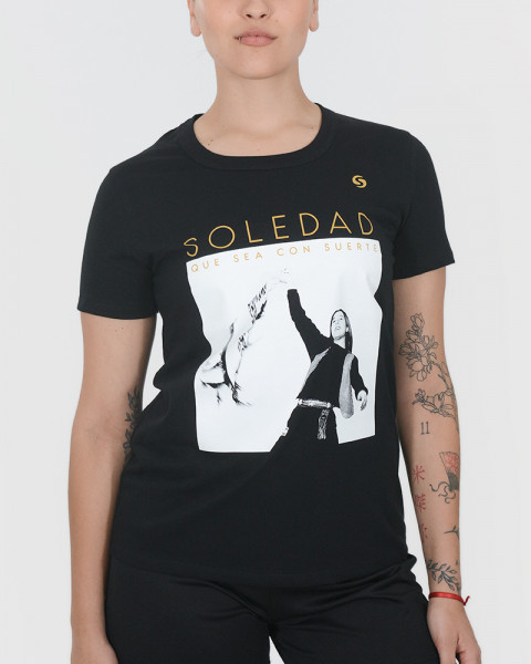 Remera dama Que sea con suerte