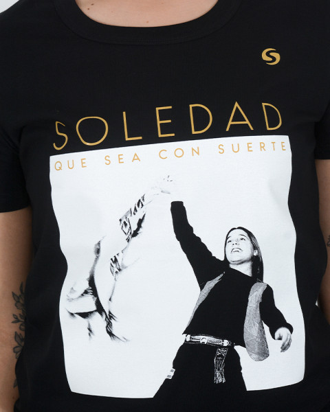 Remera dama Que sea con suerte