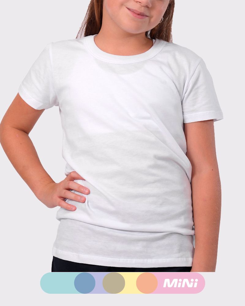Remera clásica Algodón BLANCO