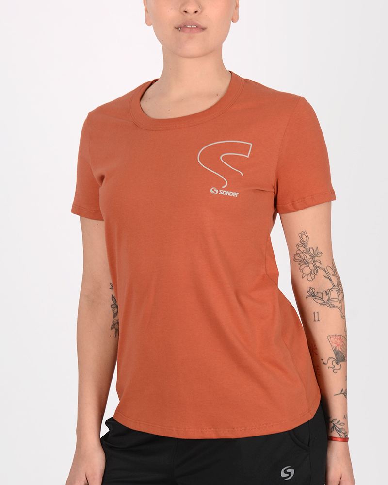 Remera de jersey caramelo