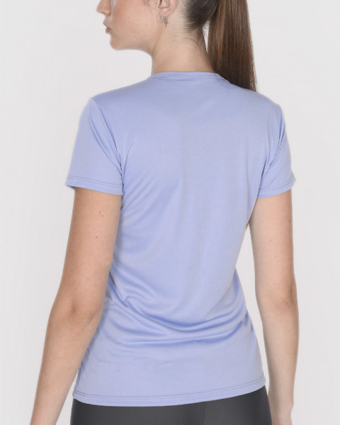 Remera clásica de poliéster Neodry jacarandá