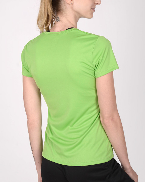 Remera clásica de poliéster Neodry verde manzana