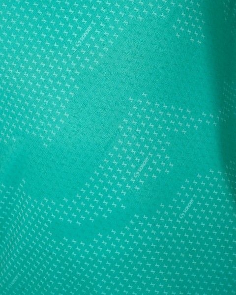 Remera de poliéster NEODRY estampado Ritmo Acqua