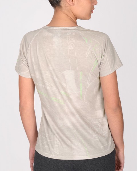 Remera clásica de jersey estampado Meta Visón