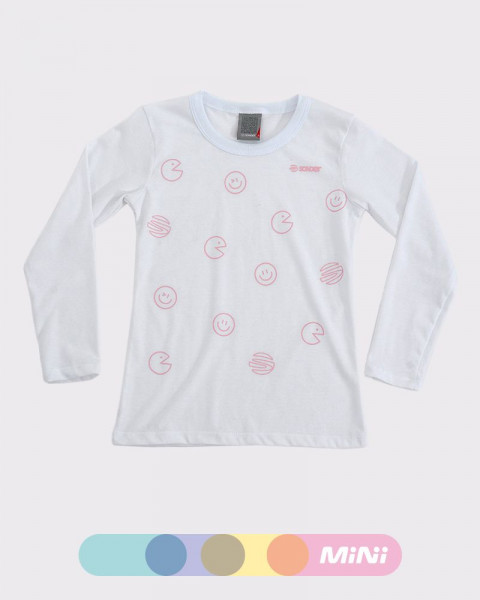 Remera de niña de jersey con estampa :)
