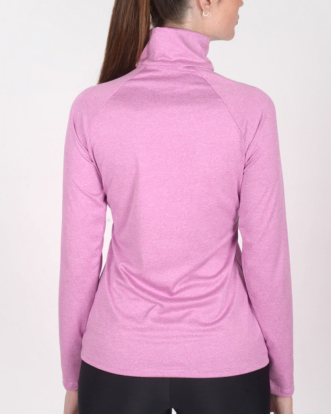 Buzo deportivo de microfibra elastizada magenta