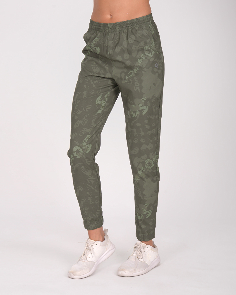 Pantalón de microfibra elastizada Senda Camo