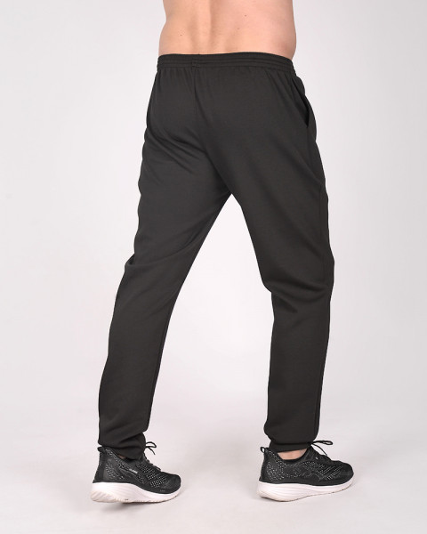 Pantalón angosto de scuba negro