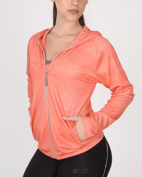 Campera de NEODRY estampado Ritmo Coral
