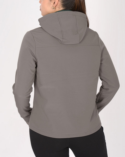 Campera entallada de abrigo Habano