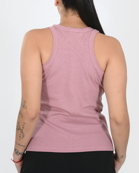 Musculosa cerrada de ribb coral