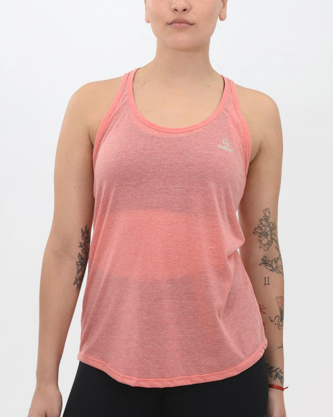 Musculosa de jersey fantasía coral