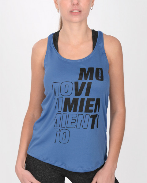Musculosa de poliéster liviano aeronáutico