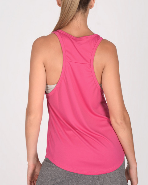 Musculosa con sisa cavada de poliéster NEODRY fucsia
