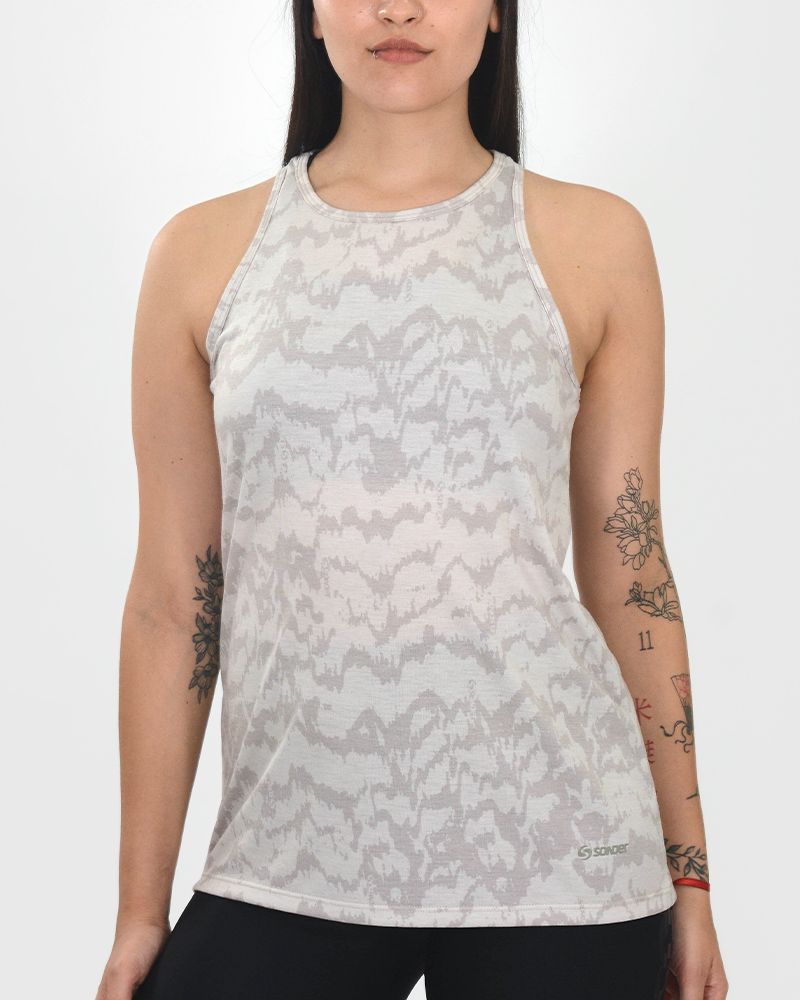 Musculosa de jersey estampado Sansi Arena