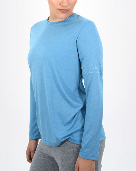 Remera larga de jersey aeronáutico