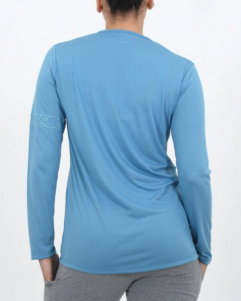 Remera larga de jersey aeronáutico