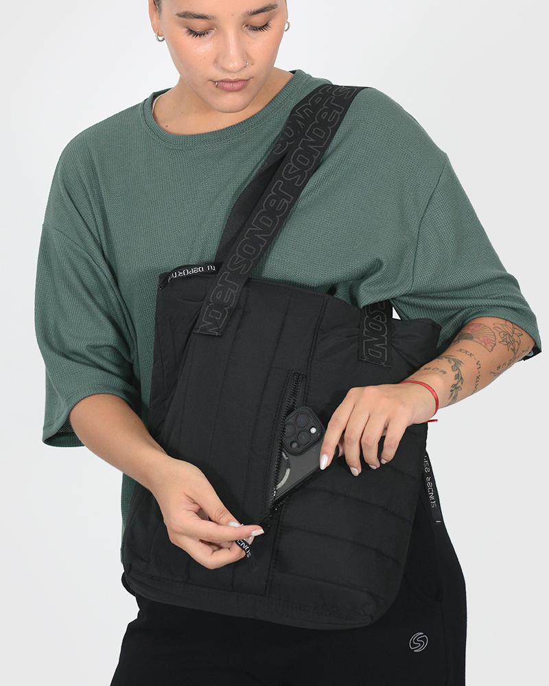 Bolso tote matero negro