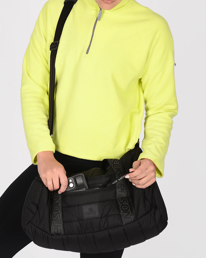Bolso tubo liviano negro