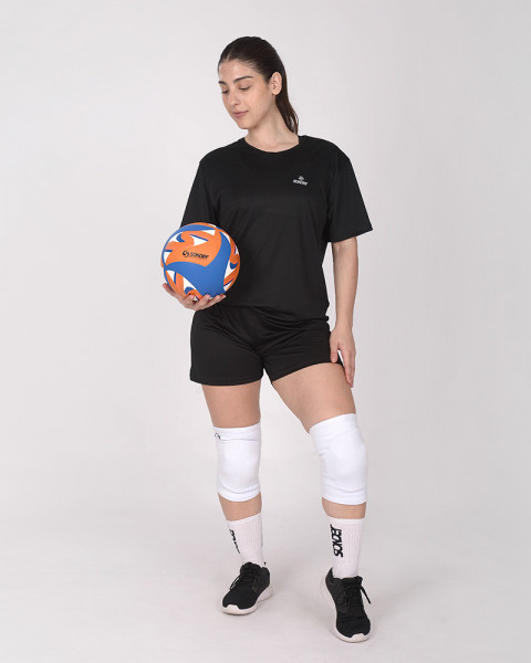 Pelota de voley gajo curvo naranja