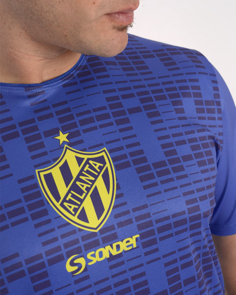 Remera entrenamiento Atlanta 2026 azul