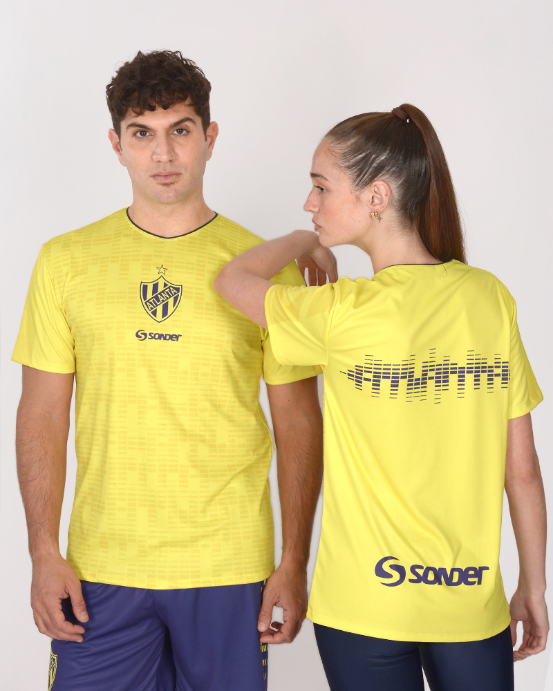 Remera entrenamiento Atlanta 2026 amarillo