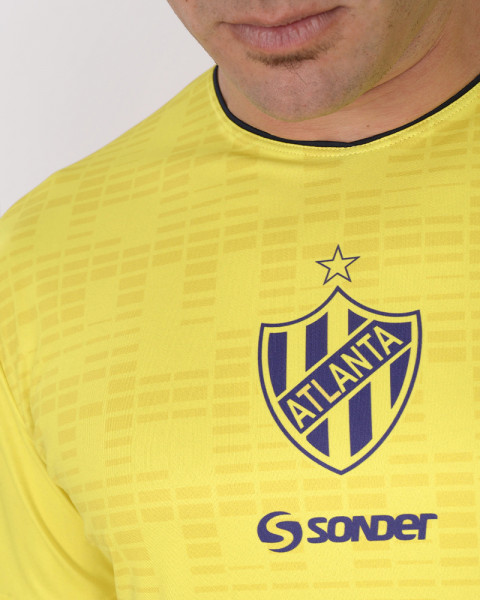 Remera entrenamiento Atlanta 2026 amarillo